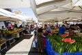 Market in Civitavecchia Royalty Free Stock Photo