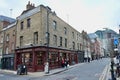 The Market Coffee House at the corner of Crispin St, Spitalfields. London, UK, January 20, 2024.