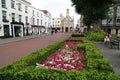 Market cross in historic city