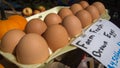 Market Fresh Eggs Royalty Free Stock Photo