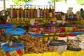 Market in Guadeloupe, Caribbean Royalty Free Stock Photo