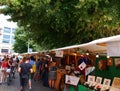 The Market in the Hackesche District in Berlin Germany