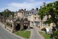 Chipping Campden Market Hall and High Street Royalty Free Stock Photo