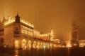 Market Square In Cracow At Night