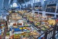 Market hall in Wroclaw, Poland