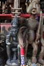 Market of handicrafts, Douala, Cameroun Royalty Free Stock Photo