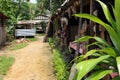 Market of handicrafts, Douala, Cameroun Royalty Free Stock Photo