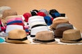 Market of Hats on Ground