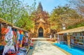 The market of Htilominlo Temple, Bagan, Myanmar