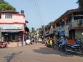 Market in Mandrem, Goa, India Royalty Free Stock Photo