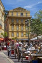 Market in Nice - South of France Royalty Free Stock Photo