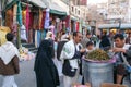 Market of old Sana on Yemen
