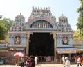 Tailors Market opposite the Sri Meenakshi Amman Temple