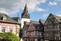 Market place in Idstein Royalty Free Stock Photo