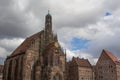 Market Place in Nuremberg Royalty Free Stock Photo