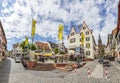 Market Place of Oppenheim, Germany Royalty Free Stock Photo