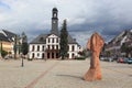 Market place in Rochlitz