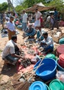 Market place in Sri Lanka