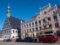 Market place from Zwickau East Germany