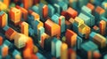 market property pricing heatmap data stream Royalty Free Stock Photo