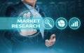 Market Research Marketing Strategy Business Technology Internet concept