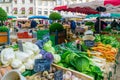 Market scene in Beaune Royalty Free Stock Photo