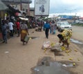 Market scene