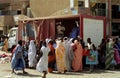 Market scene, Nouakchott, Mauritania Royalty Free Stock Photo