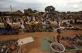 Market scene in a village, Uganda Royalty Free Stock Photo