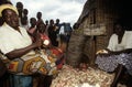 Market scene in a village, Uganda