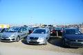 Market of second hand used cars in Vilnius city