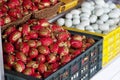 The market sell Century egg