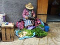 Market Seller in Morroco