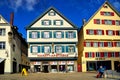 Market square in Biberach an der Ris Germany Royalty Free Stock Photo