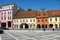 Market Square in Brasov (Kronstadt), Transilvania, Romania Royalty Free Stock Photo