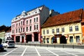 Market Square in Brasov (Kronstadt), Transilvania, Romania Royalty Free Stock Photo