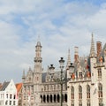 Market square, Bruges, Belgium