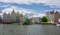 Market square Grote markt, Antwerp, Belgium Royalty Free Stock Photo