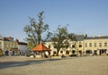 Market Square in Krosno. Poland Royalty Free Stock Photo