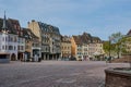 the market square of Mulhouse, France