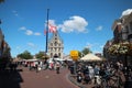 Market square named Markt with ancient city hall of Gouda