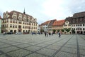 Market square in Naumburg Royalty Free Stock Photo