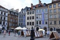 Market Square at Old Town in Warsaw, Poland Royalty Free Stock Photo