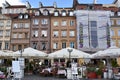 Market Square at Old Town in Warsaw, Poland Royalty Free Stock Photo