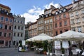 Market Square at Old Town in Warsaw, Poland Royalty Free Stock Photo