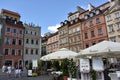 Market Square at Old Town in Warsaw, Poland Royalty Free Stock Photo