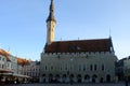 Market square and Town Hall, Tallinn, Estonia Royalty Free Stock Photo