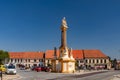 The market square in the town Jaromerice nad Rokytnou