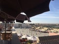Meknes market square in full sun