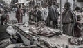 Market Stall - The Barkhor in Lhasa - Tibet